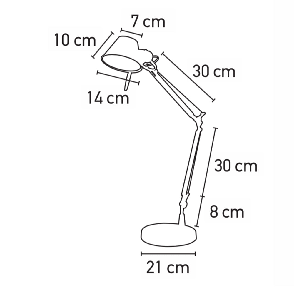 Replica Tolomeo Adjustable Desk Lamp