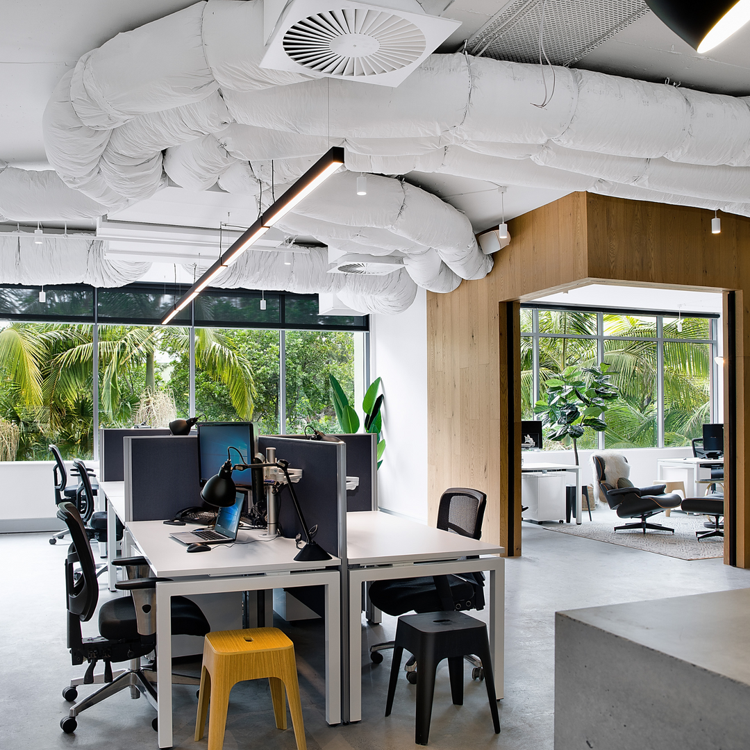 LED Suspended Strip Office Pendant Light 1200mm