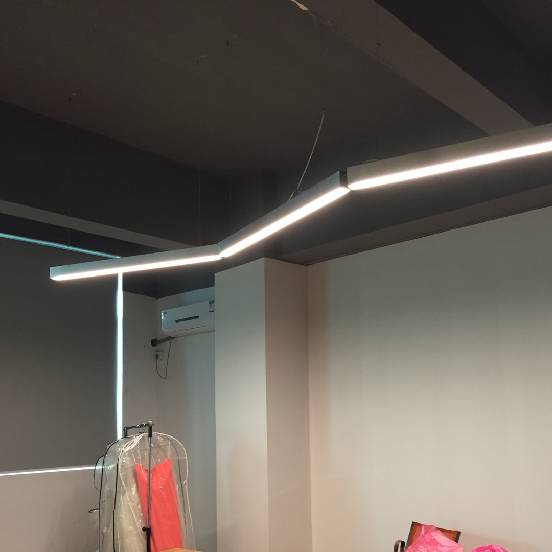 LED Suspended Strip Office Pendant Light - 1200mm